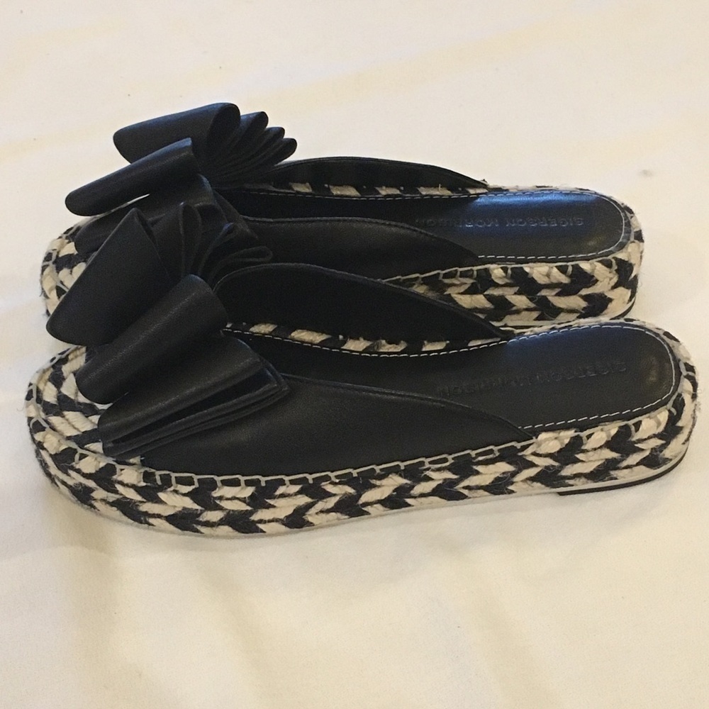 SIGERSON MORRISON Verane Bow Platform Shoes Size 7